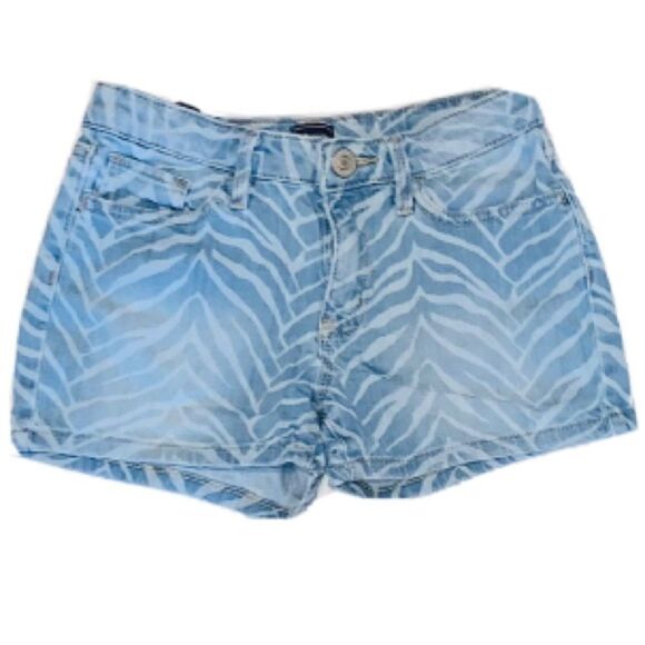 Girls Gap Kids Denim Jean Shorts Pockets Light Wash Size 10 - Picture 1 of 3